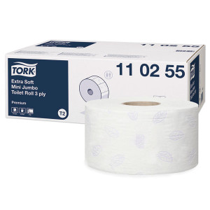 Toilettenpapier Tork Premium Mini-Jumbo 3-lagig 110255