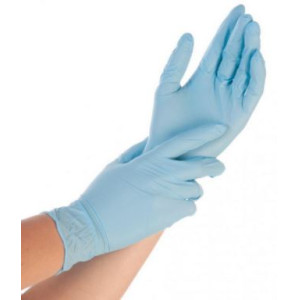 Nitril Handschuhe Gr. L blau