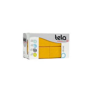 Servietten Tela Dinner gelb 3-lagig