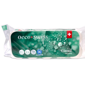 Toilettenpapier Oeco Swiss Classic 3-lagig